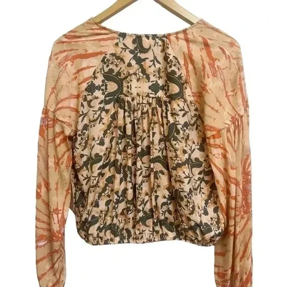 Free People Cruisin Together Surplice Top Size S NWT - Picture 5 of 8